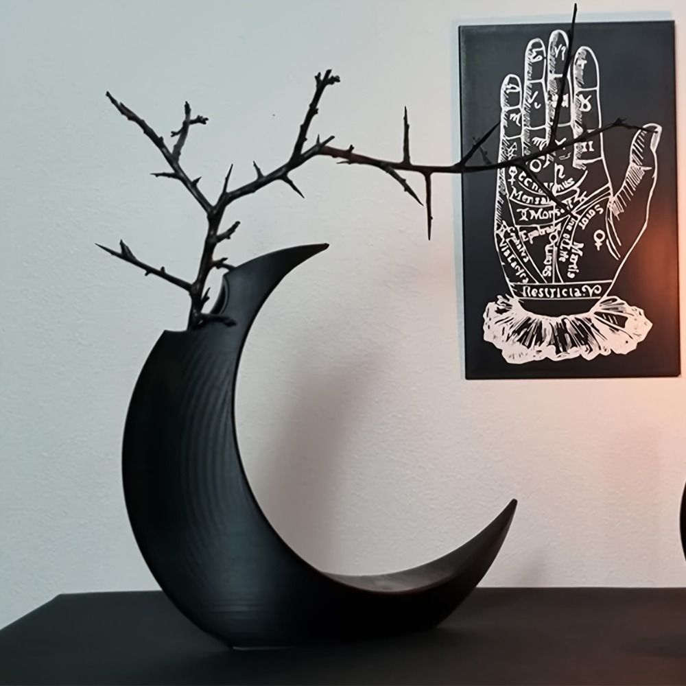 3D Printing Pot - Kreative PLA Getrocknete Blumen Vase Schwarz