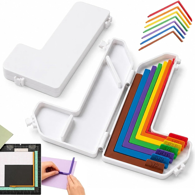 Enclosure 3D Printing - Papier-Bastelset mit Ausrichtungshilfe und Aufbewahrungsbox, 7