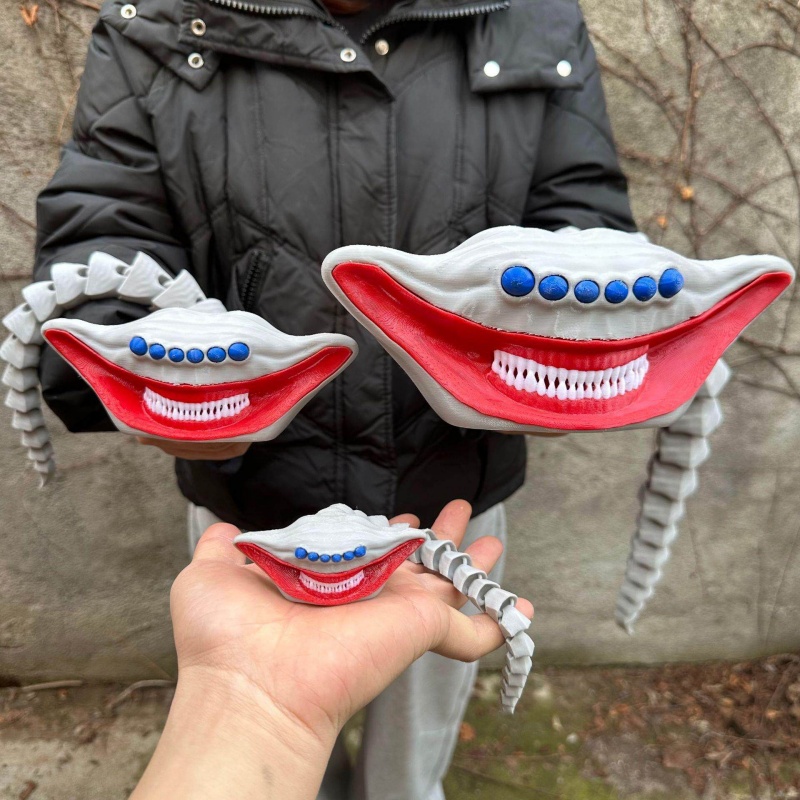 3D Printing Gundam - Generisches 3D-Gedrucktes Großes Seemonster-Spielzeug Trevor Henderson