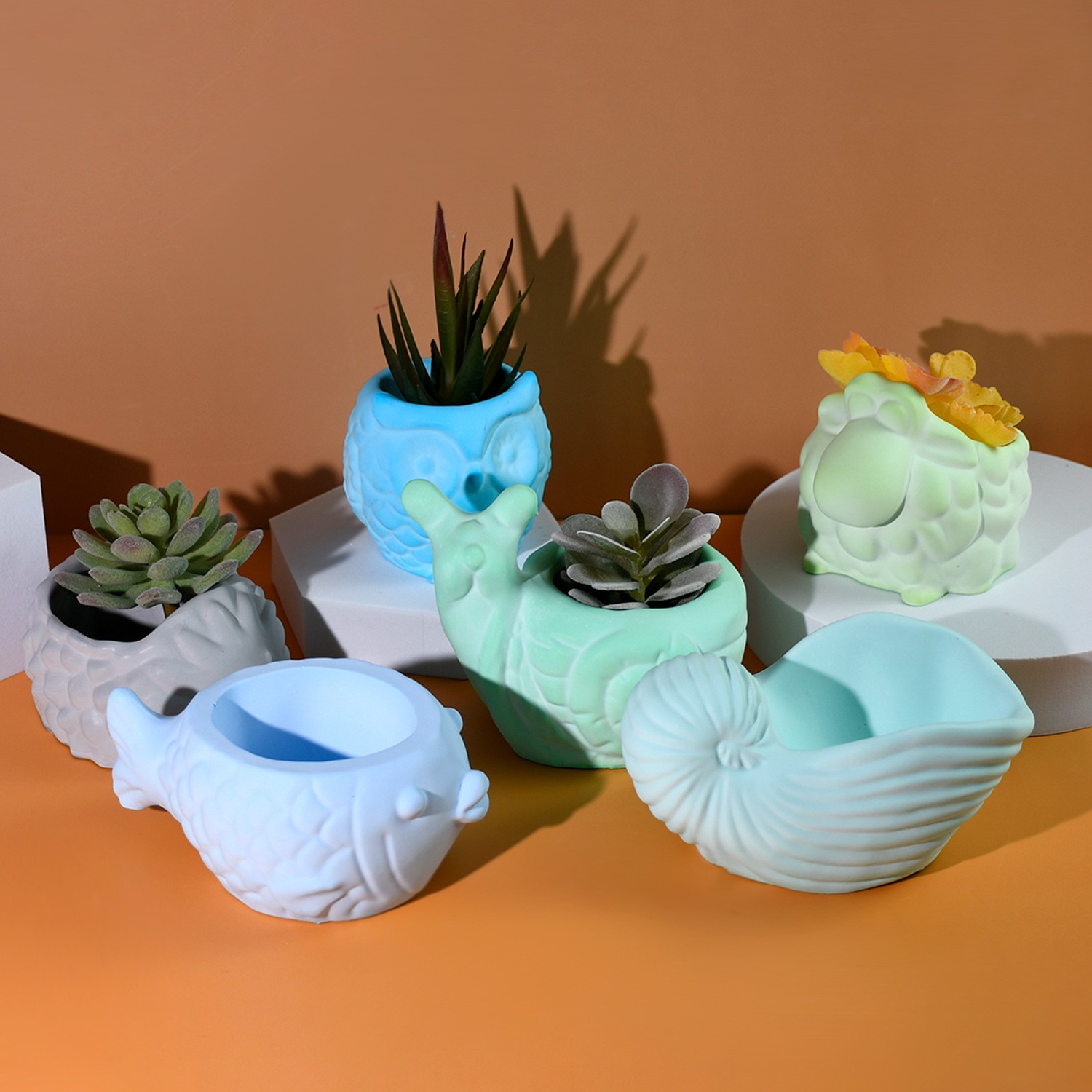 3D Tier Blumentopf Silikonform – 3D Printing Pot Bewertung und Preis