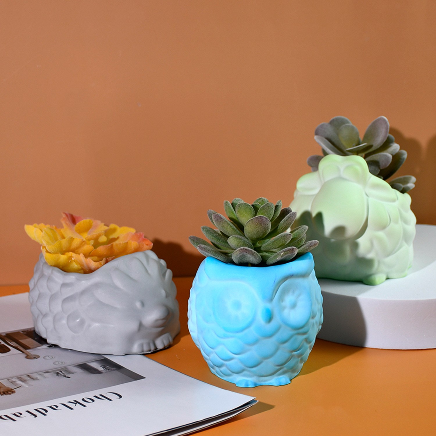 3D Tier Blumentopf Silikonform – 3D Printing Pot Bewertung und Preis