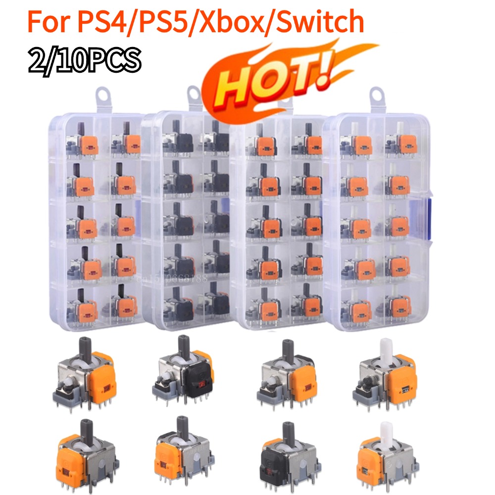 2/10Pcs Ersatz 3D Analog Joyst – 3D Printing Xbox Controller Bewertung und Preis