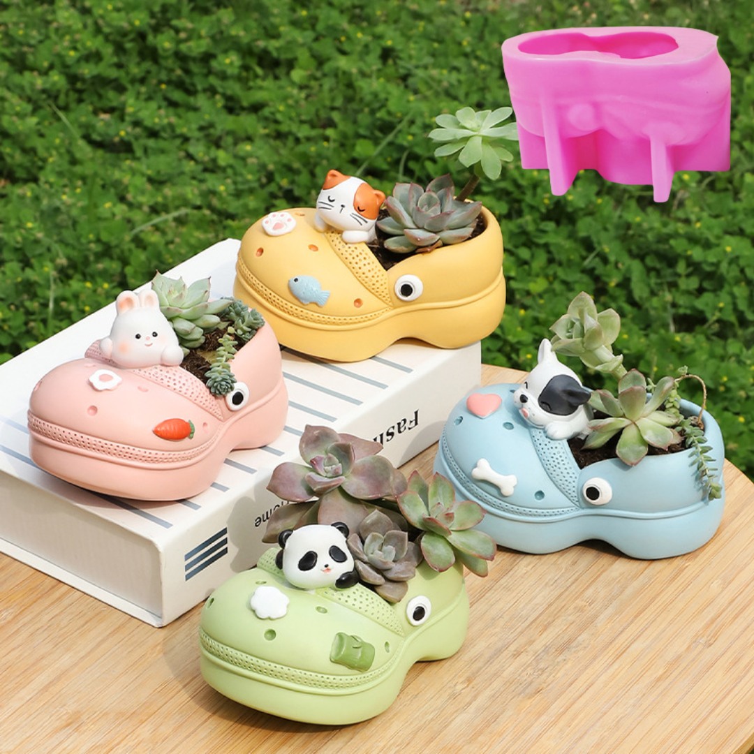 3D Tier Hausschuhe Sukkulente  – 3D Printing Pot Bewertung und Preis