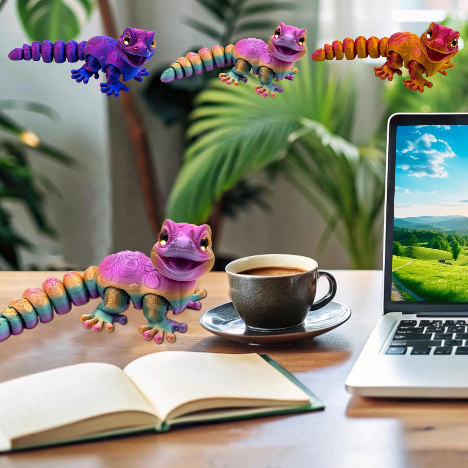 3D-gedruckte Gecko-Figur, Eide – 3D Printing Mockup Bewertung und Preis