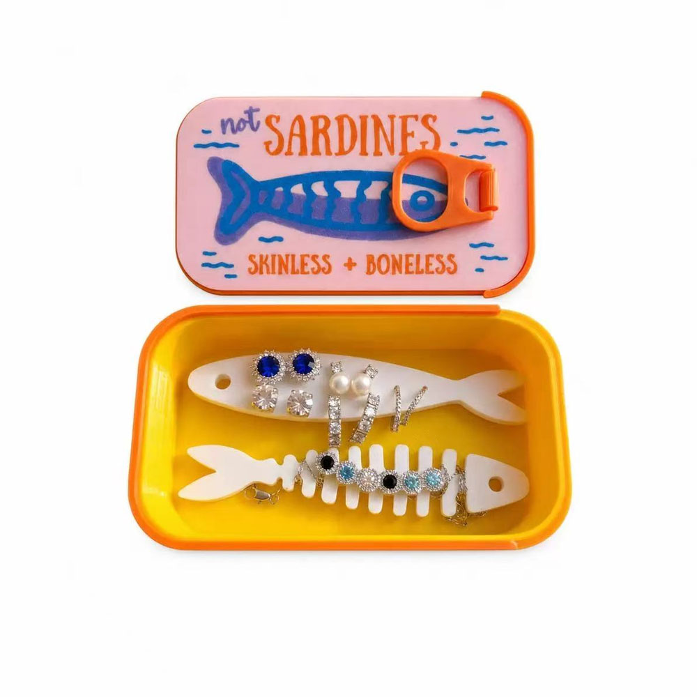 Sardinen-Dosen-Schmuckbox, 3D- – Enclosure 3D Printing Bewertung und Preis