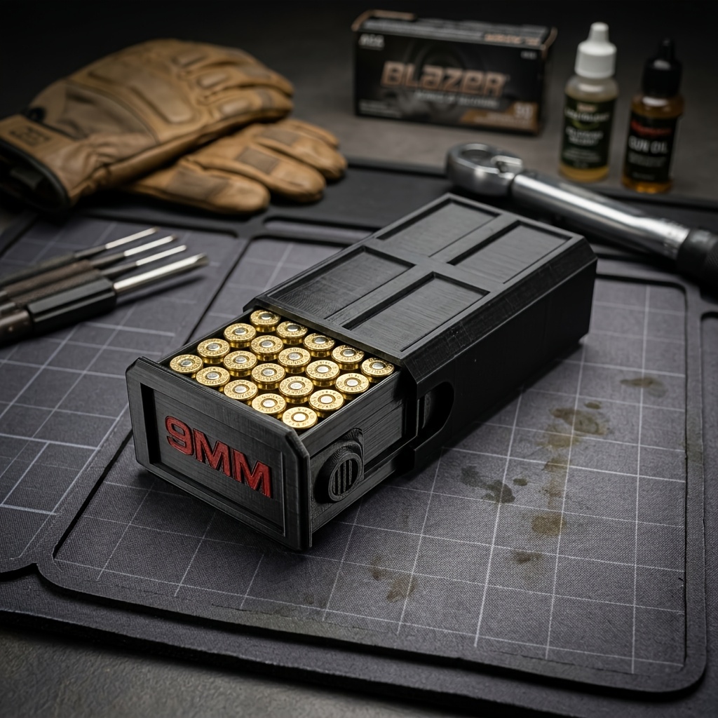 3D-Gedruckte 9mm Munitionsbox, – Enclosure 3D Printing Bewertung und Preis
