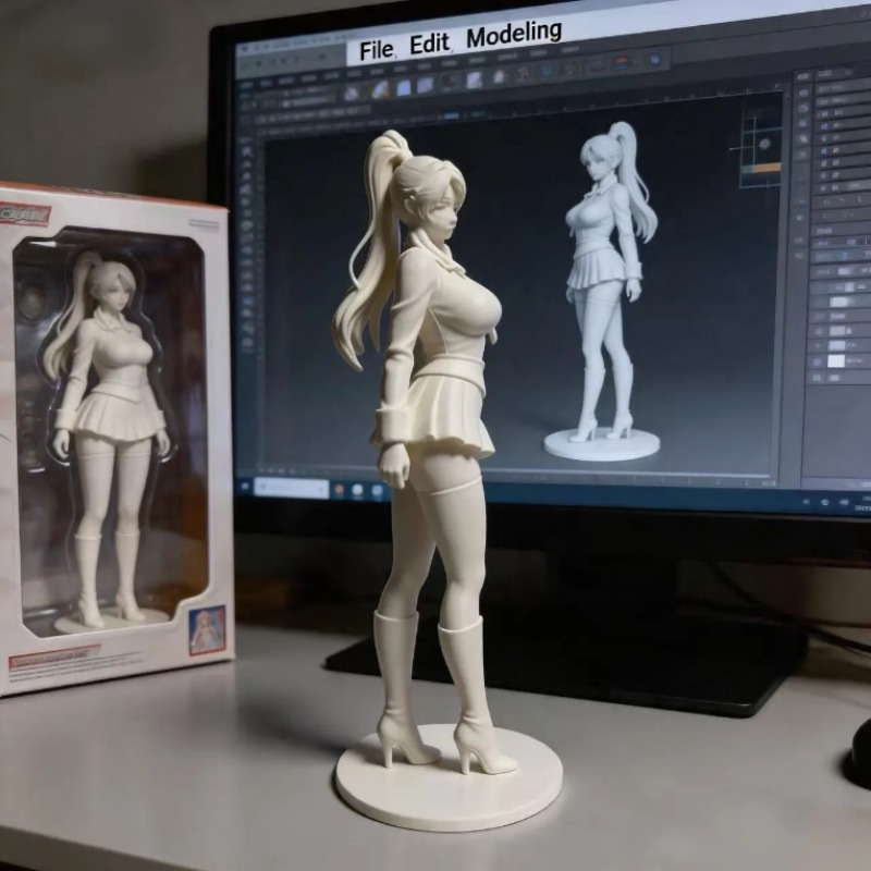 3D-gedrucktes Ornament „Pure D – 3D Printing Mockup Bewertung und Preis