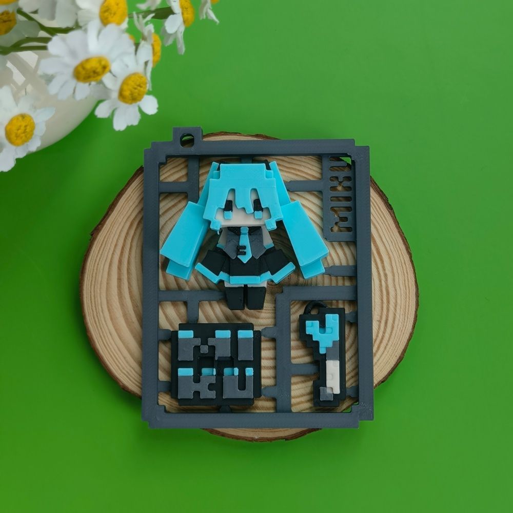 3D-gedrucktes niedliches Pixel – 3D Printing Gundam Bewertung und Preis