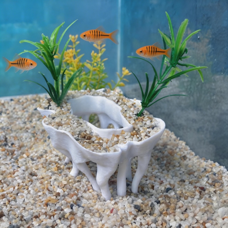 3D-gedruckte Aquarienpflanzen  – 3D Printing Pot Bewertung und Preis