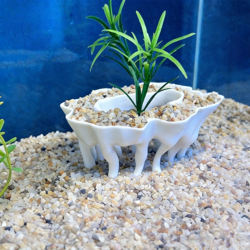 3D-gedruckte Aquarienpflanzen  – 3D Printing Pot Bewertung und Preis
